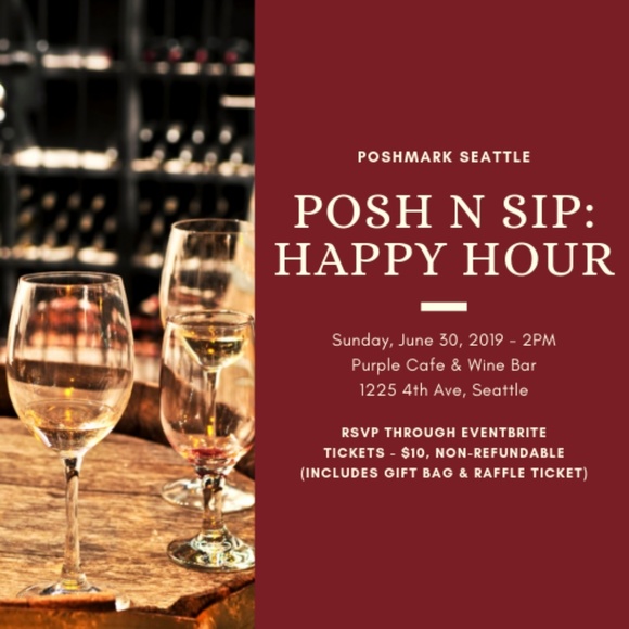 THANK YOU! Seattle Posh n Sip: Happy Hour - Picture 6 of 6